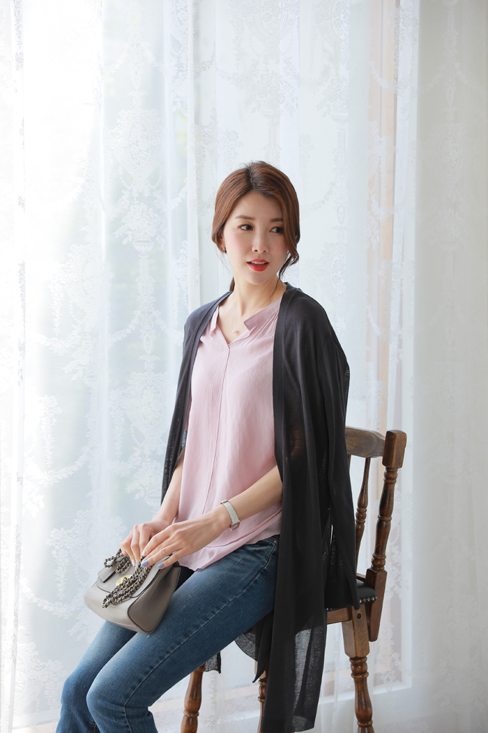 [CD1377/스테이옆단추롱가디건] Tiramisu [CD1377/스테이옆단추롱가디건]